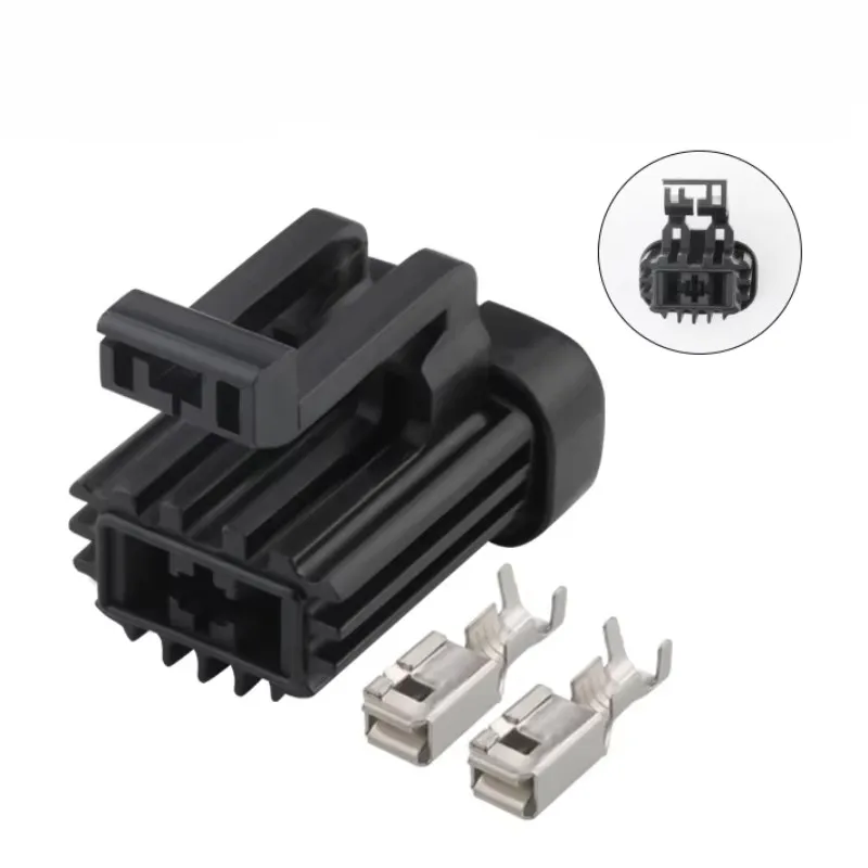 

1 Set 2 Pin Car Large Current Wire Harness Socket AC Assembly Auto Accessories Automobile Plastic Housing Connectors