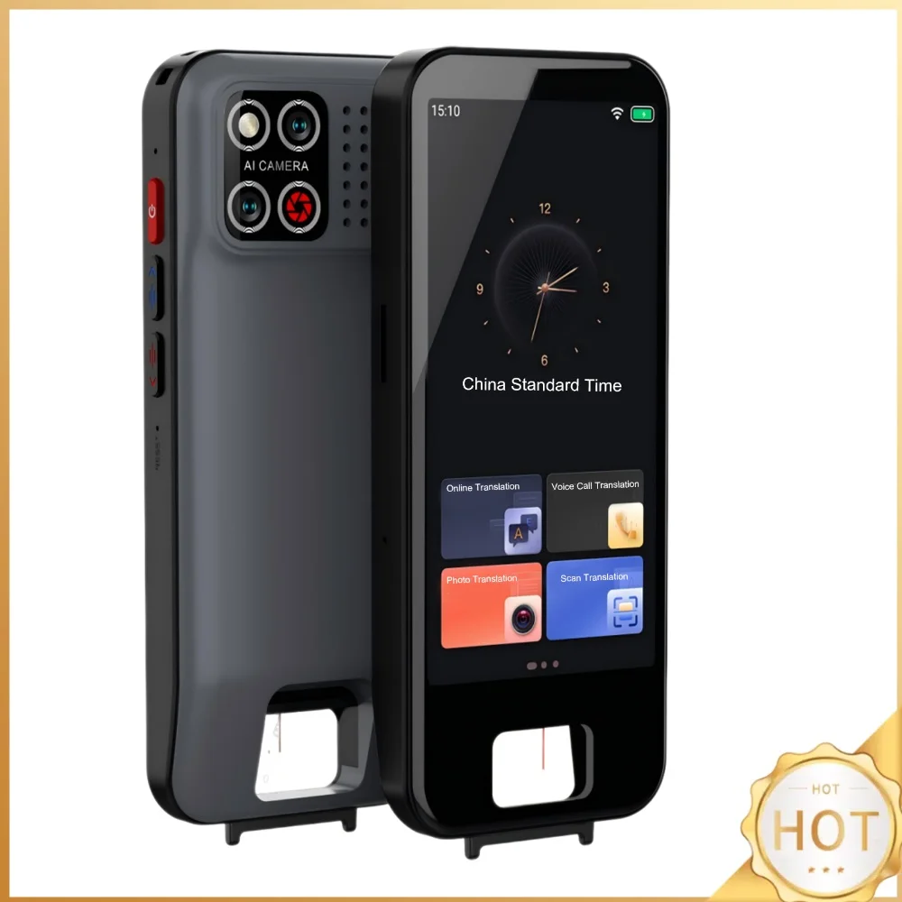 S50Pro AI Voice Translator Device 148 Languages Portable Scan Pen Real-Time Offline Translation Travel