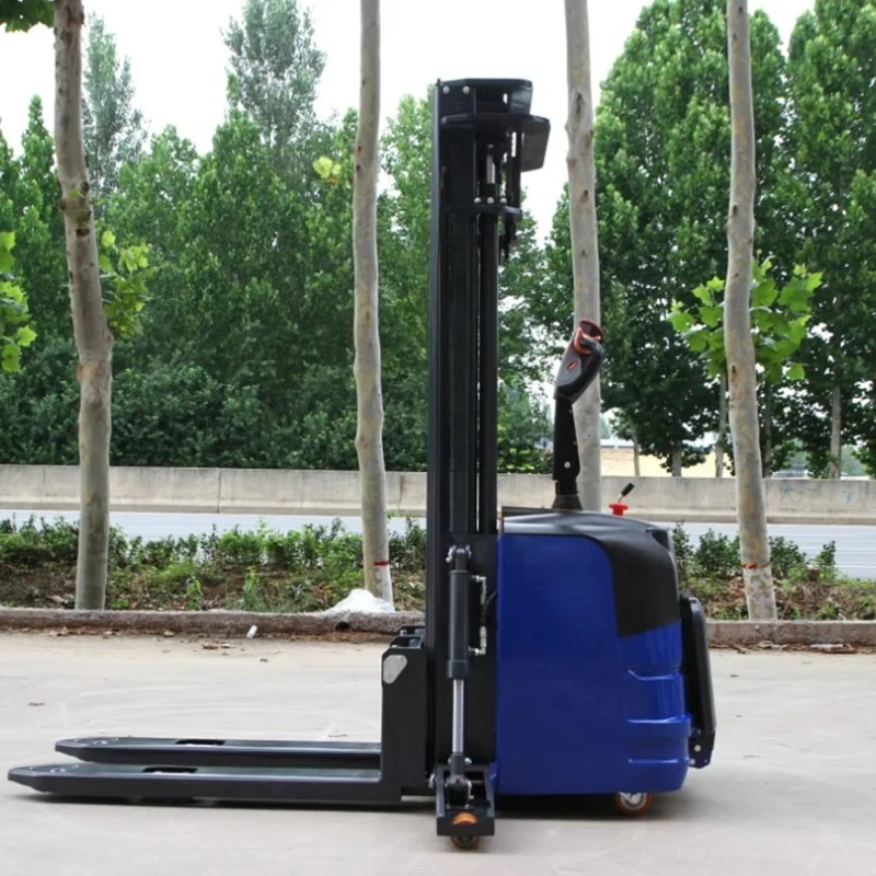 China Supplier Pallet Stacker Electric Portable Stacker 1.5 Ton 2 Ton Counterbalance Electric Stacker