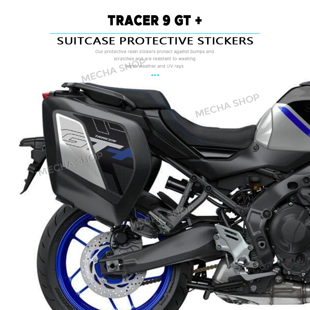 

For Tracer 9 GT + Tracer 9GT Plus 2025 Motorcycle Sticker Protection Kit Suitcase Decals Accessories