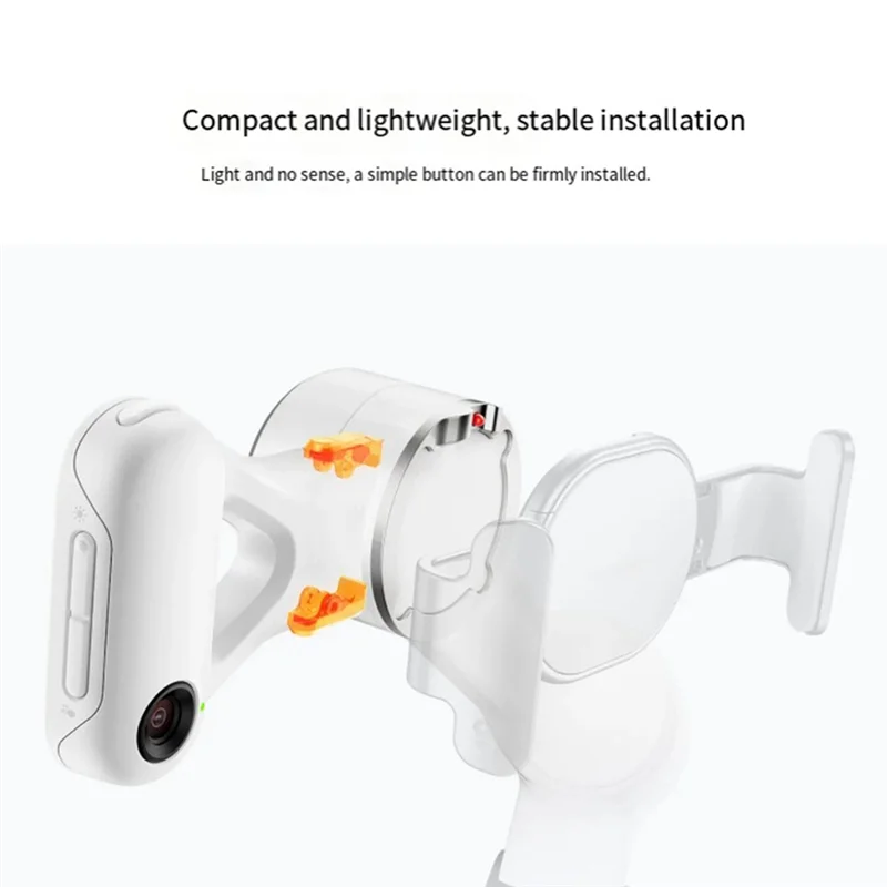 

Handheld Gimbal For Flow 2Pro AI Tracker Visual Recognition For Insta360 Accessory-AB01