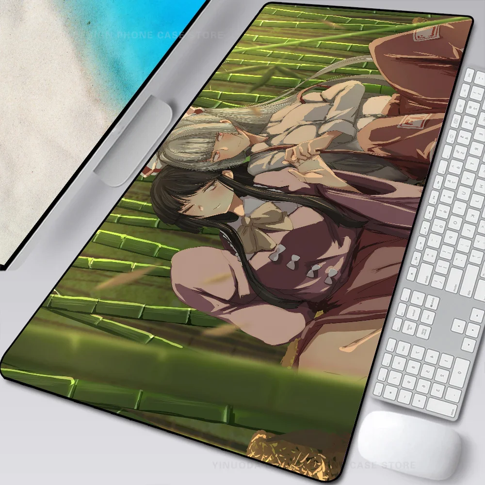 anime Touhou Project  Mousepad Mouse Mat Desk Mat With Pad Gaming Accessories Prime Gaming XXL Keyboard Pad