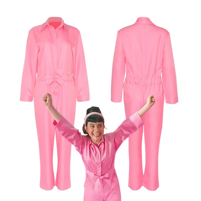 Movie Adult Pink Jumpsuit bigiotteria delle donne