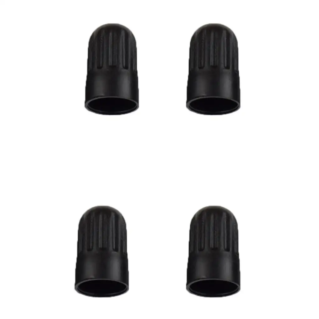 Black Nylon Tire Valve Stem Cap Wheel Rim Dustproof Plug for TR20008 TPMS Cars and Tires