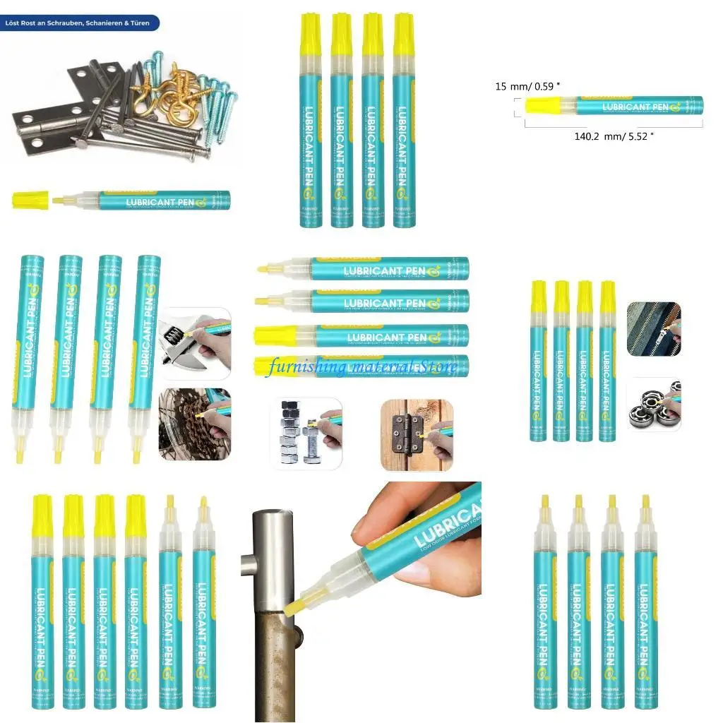 

Y5GD Lock Lubricating Tool Lock Care Pen Lock Lubrication Solution Lock Maintenance