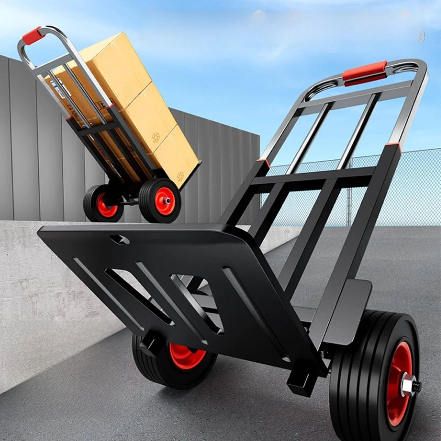 carrello-portatile-impilabile-in-acciaio-al-carbonio-con-materiale-in-gomma-carrello-a-trazione-manuale-per-salire-le-scale-per-uso-domestico-piccolo-rimorchio-produzione-hebei-maniglia