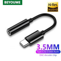 Type C To 3.5mm Aux Adapter USB Type-c 3 5 Jack Audio Cable Earphone Converter for Sumsang Xiaomi Redmi Poco LG Huawei OnePlus