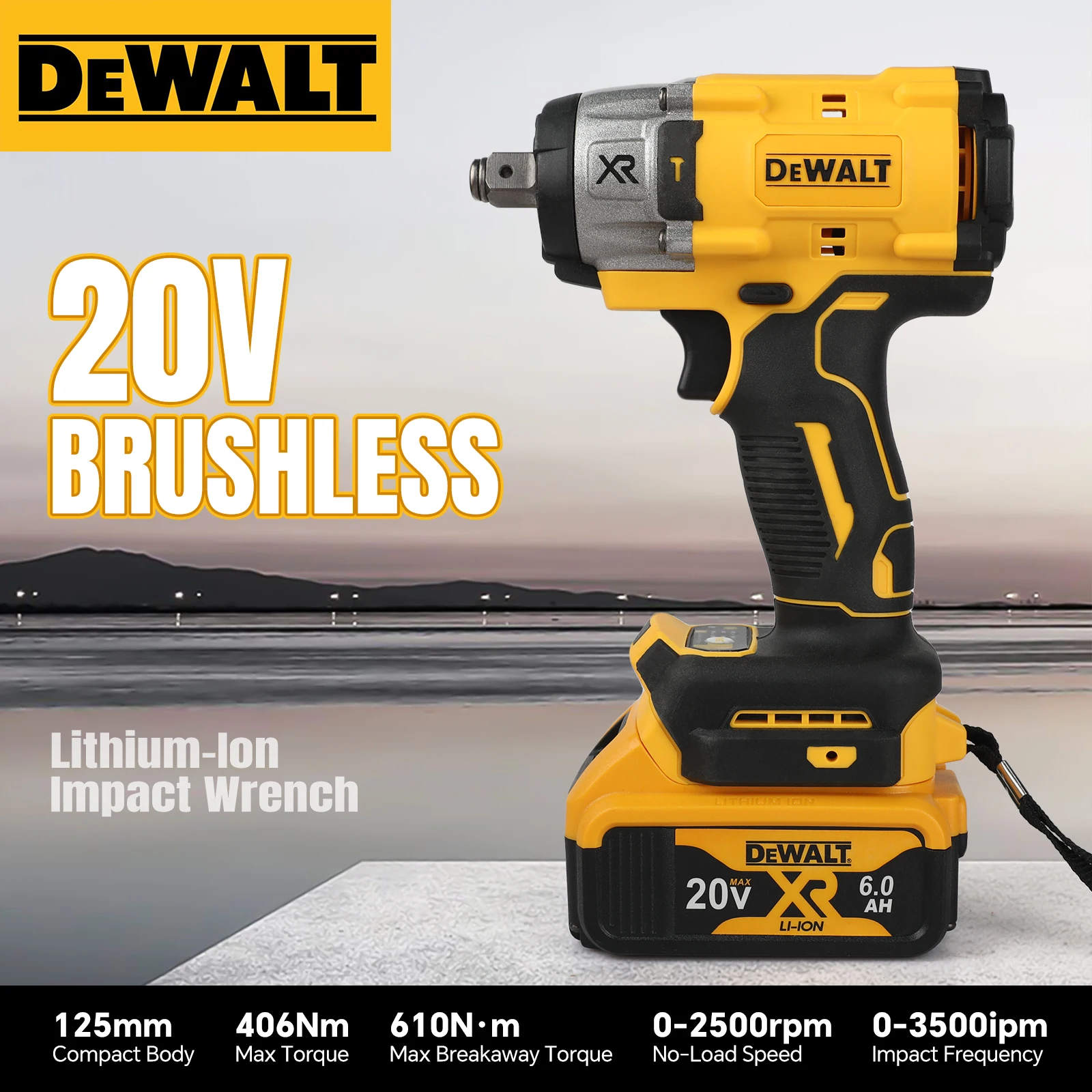 Dewalt Drill Atomic 20V - DEWALT DCF922 ATOMIC 20V MAX 1/2