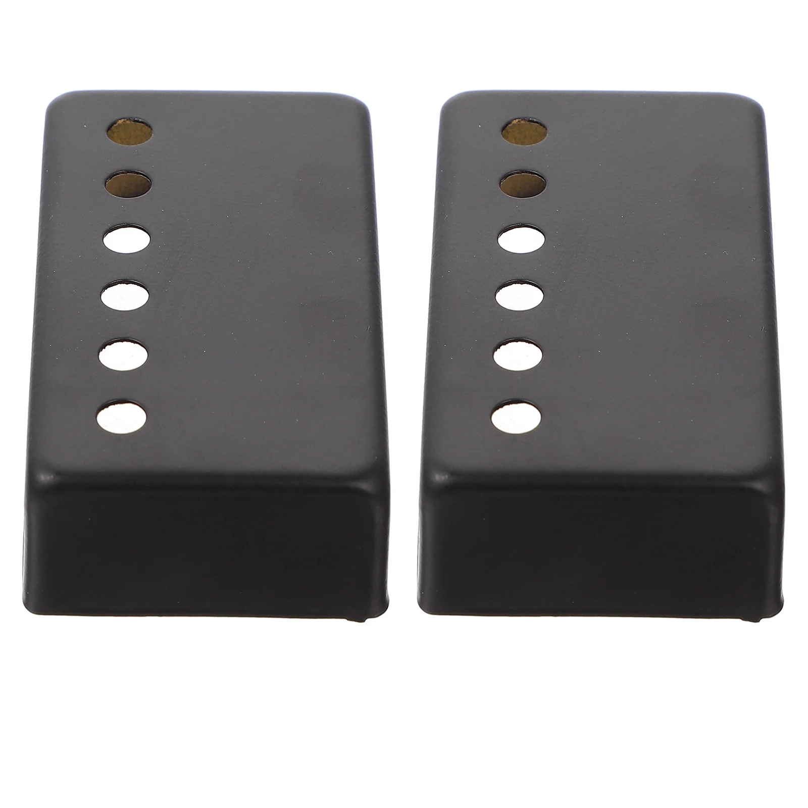 

2Pcs Guitar Pickup Copper Covers Durable Protective Pickup Cover Rust Resistant Sturdy Electric Guitar Humbucker Protector