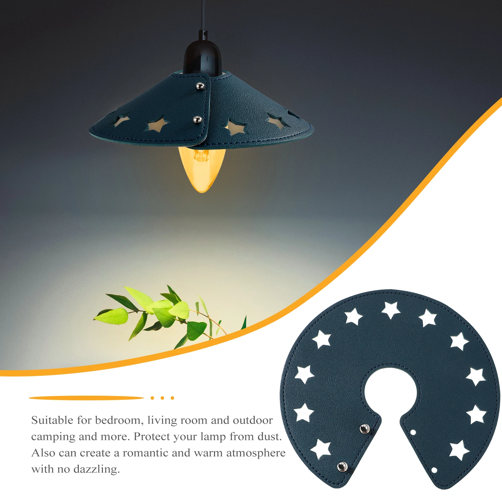 

Durable Lampshade Elegant Light Cover For Wall Floor Ceiling Lamps Dust Protection Warm Lighting Decorative Shade