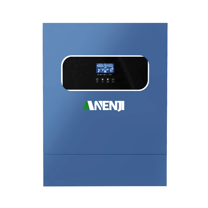 ANENJI 11KW 48V Hybride Solar Off-Grid en Grid-Tie Omvormer Pure Sine Inverter + 51.2V 300AH Lithium IJzer Fosfaat Huishoudaccu