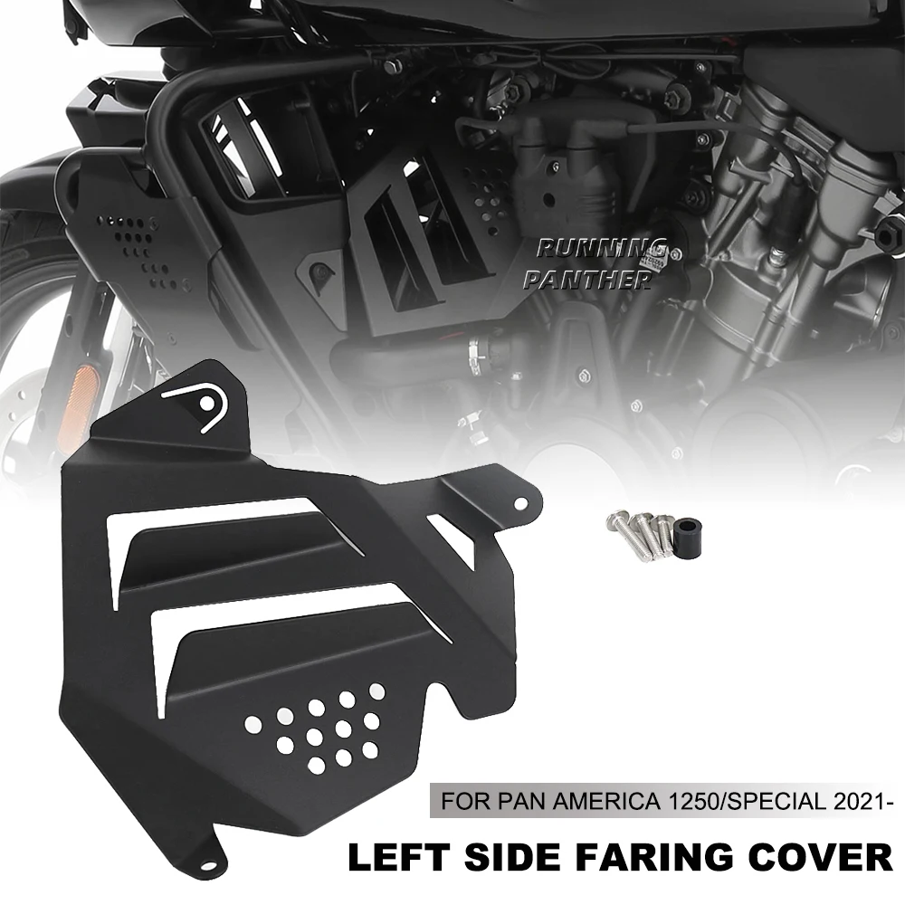 

NEW FOR Pan America 1250 / 1250S / Special RA1250 PA 1250 2021 - CNC Aluminum Guard Left Side Fairing Guard