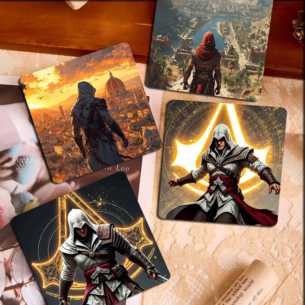 لعبة قاتل S Creed صورة شخصية مغناطيس الثلاجة مربع هدايا الزفاف الحرفية الديكور المغناطيسي #5