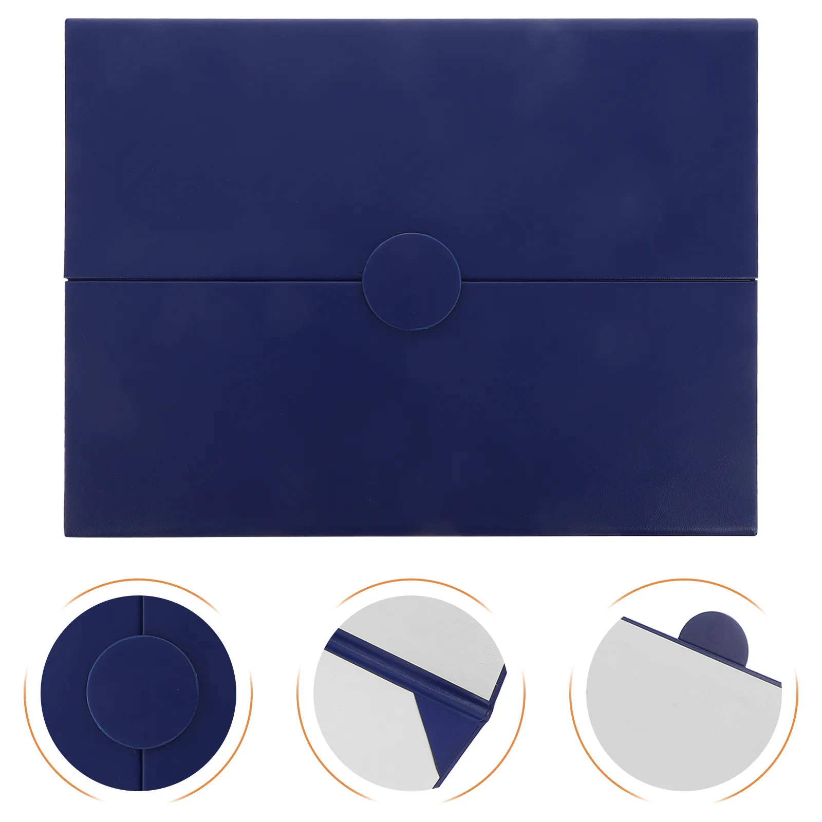 Trifold Certificate Diploma Holder Protective Cover Document Folder for Graduation Award Marriage Wedding Special Occasion