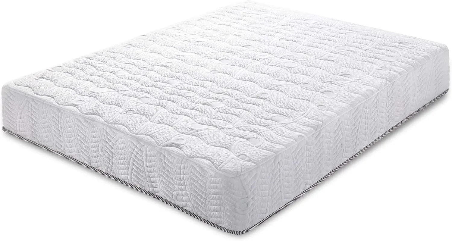 10 Inch Support Cloud Hybrid Mattress, Gel Infused Memory Foam, Pocket Spring for Support and Pressure Relief, Soft