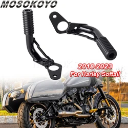 For Harley Softail Street Bob Low Rider Fat Bob 114 117 FXLRST FXLR 2018-UP Passenger Crash Bars Bumper Frame Slider Protection