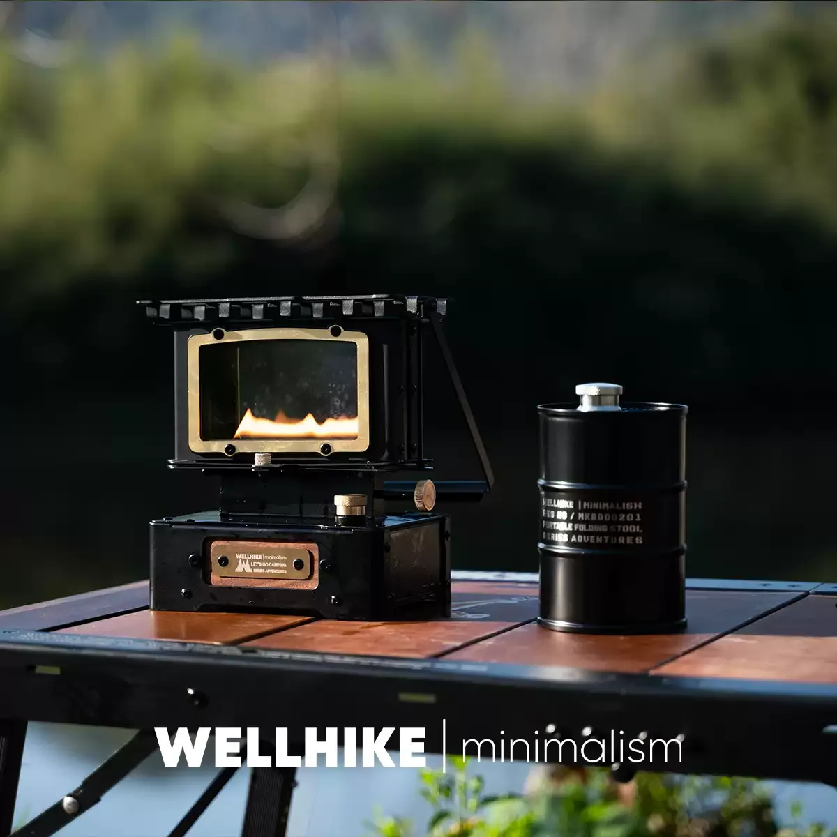 Retro Portable Camping Stove Outdoor Fire Pit For Tea‑making Heating High Value Outdoor Cooking Gear