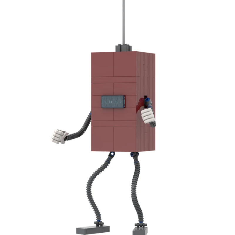 

112 шт. робот-помощник MOC Caillou 2000-х годов (идея мечты) классические строительные блоки, рождественский подарок, мастер-серия, коллекционное издание