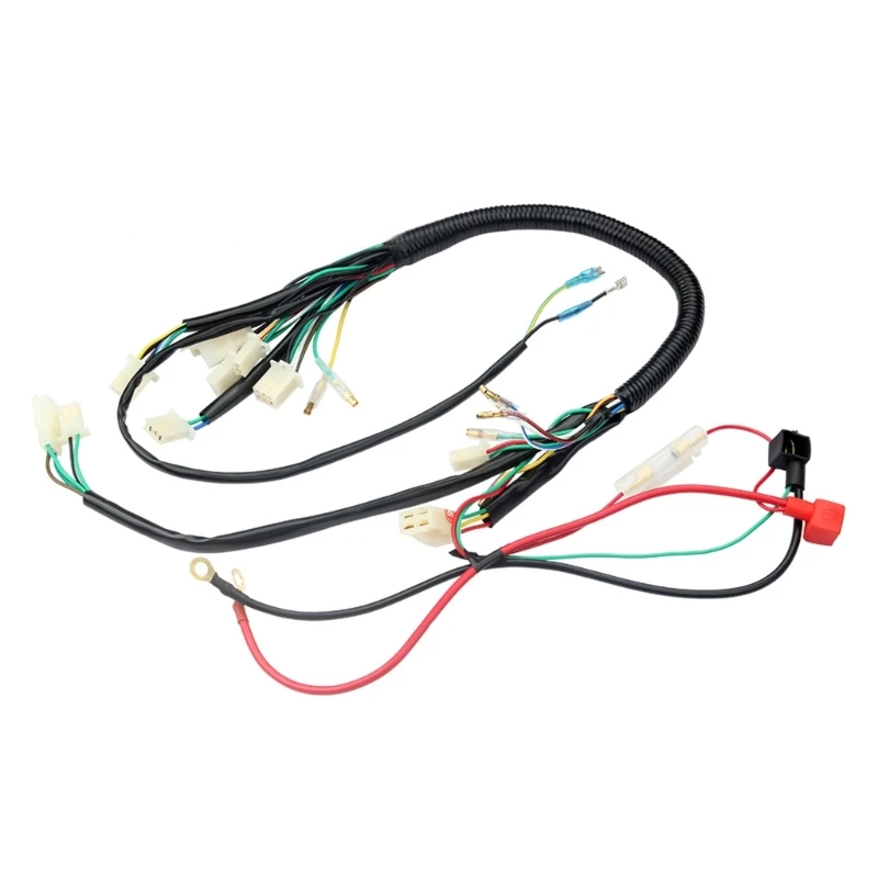 G99F Full Electric StartEngine Wiring Harness for 50cc 70cc 90cc 110cc 125cc Bike ATV Dirt Bikes Stators