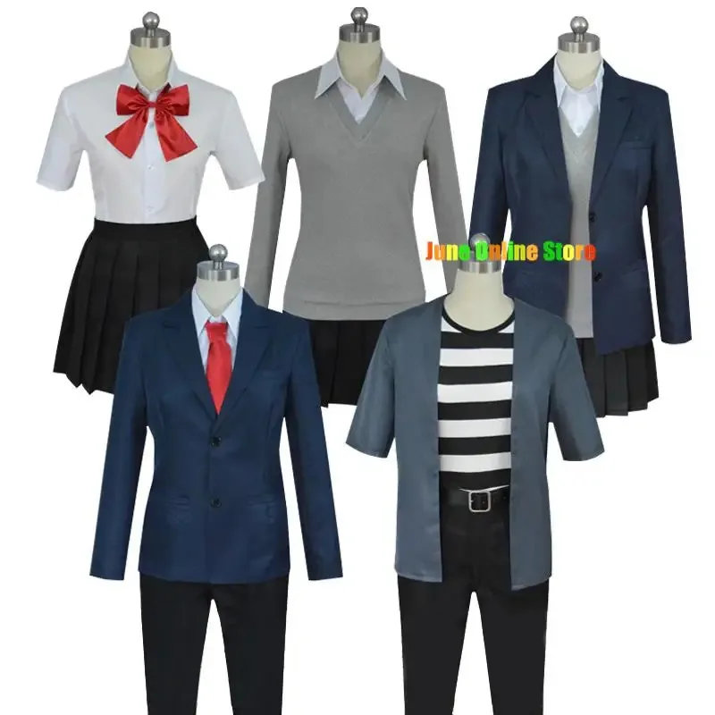 qq023Hori san to kun Hori Kyoko Anime Cosplay horimiya Miyamura Izumi Costume Wig Shoes Glasses Halloween Party