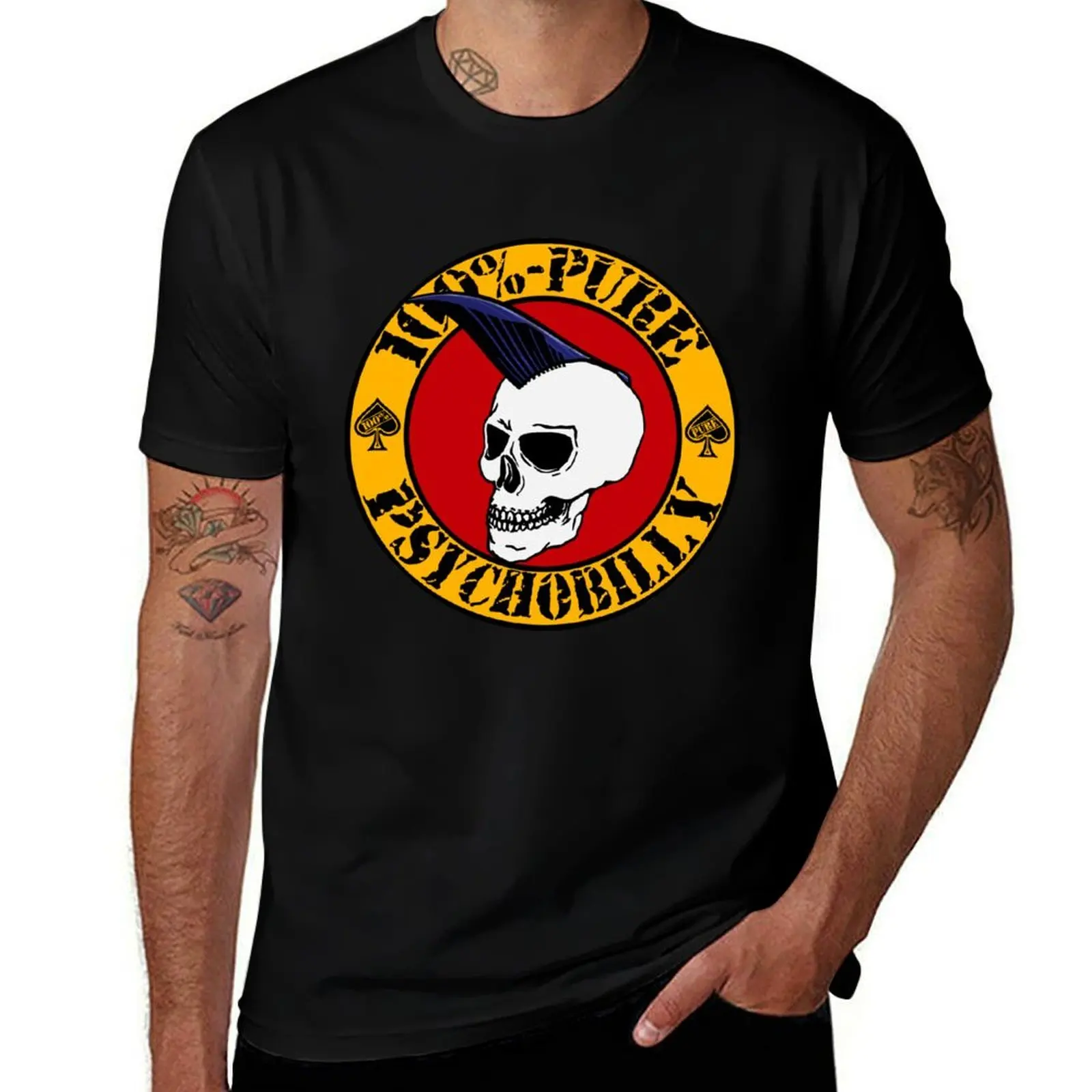 Pure Psychobilly T-Shirt t shirt man cotton essential t shirt T-Shirt