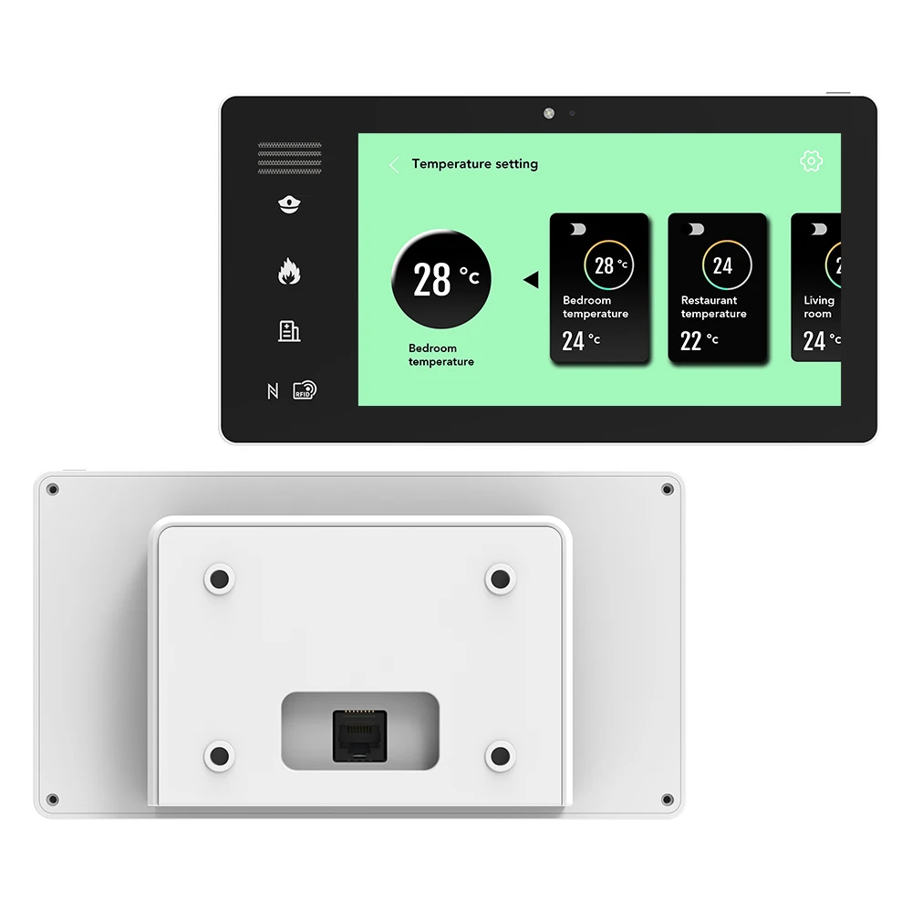 7 Inch Smart Home Gateway Control Panel Wall Tablet Zwave Zigbee Tablet Android Smart Home Automation