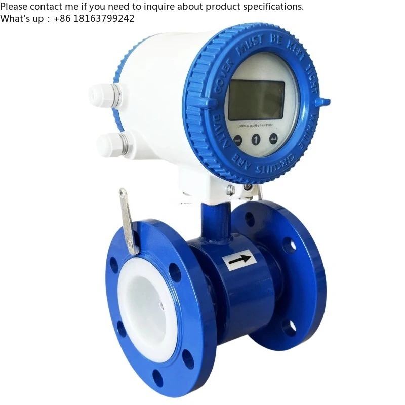 

4-20mA Industrial Digital Liquid Control Electromagnetic Flow Meter Water Magnetic Flowmeter