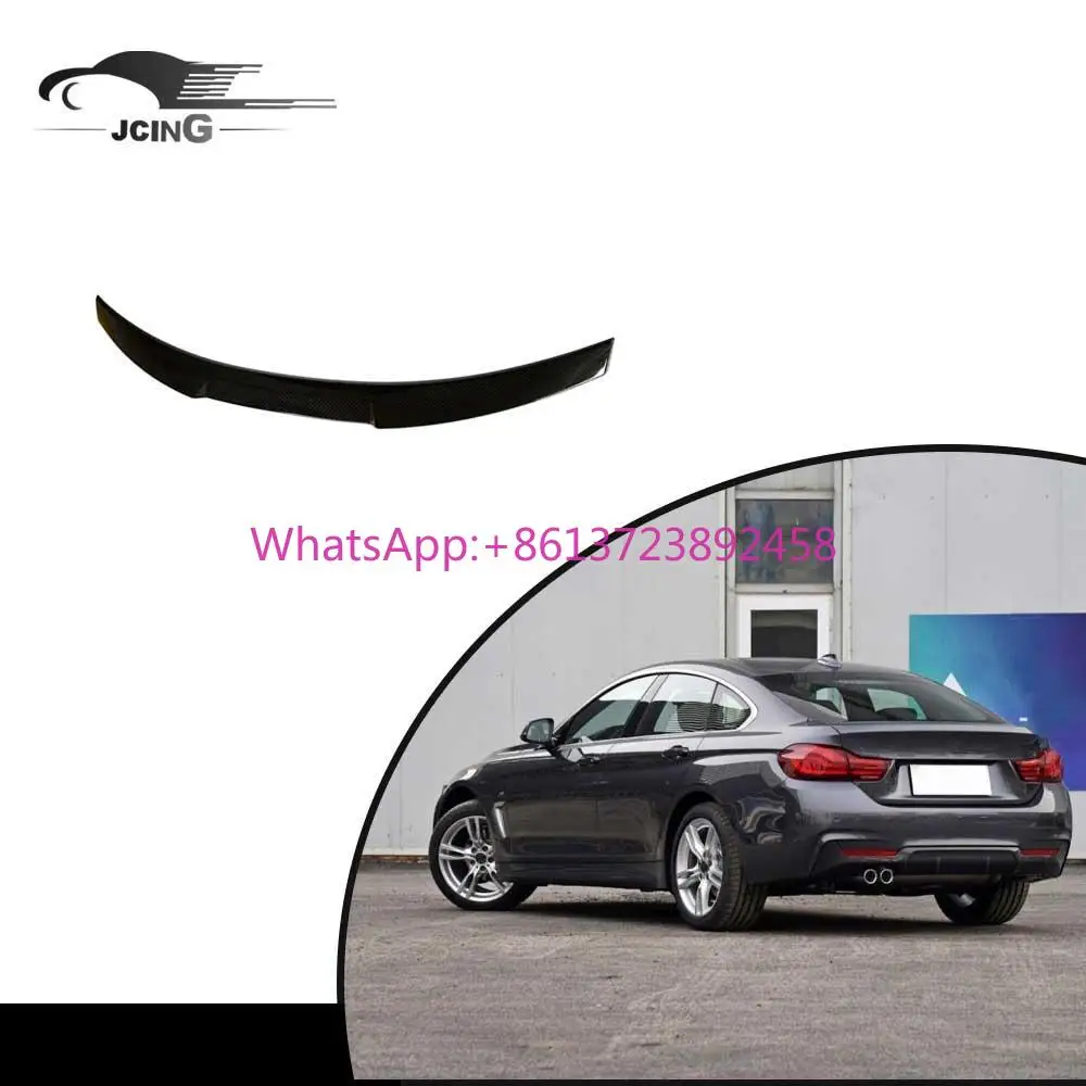 

Car Styling Dry Carbon Fiber Rear Trunk Spoiler for BWM 4 Series F32 Coupe 2015-2020