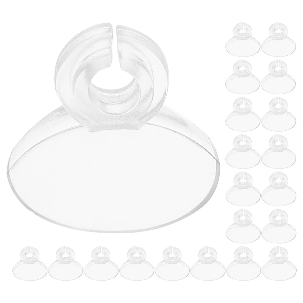 

30Pcs Aquarium Sucker Tubing Clips Oxygen Tube Fixing Clamps for Fish Tank Airline Hose Secure Mounting Holders