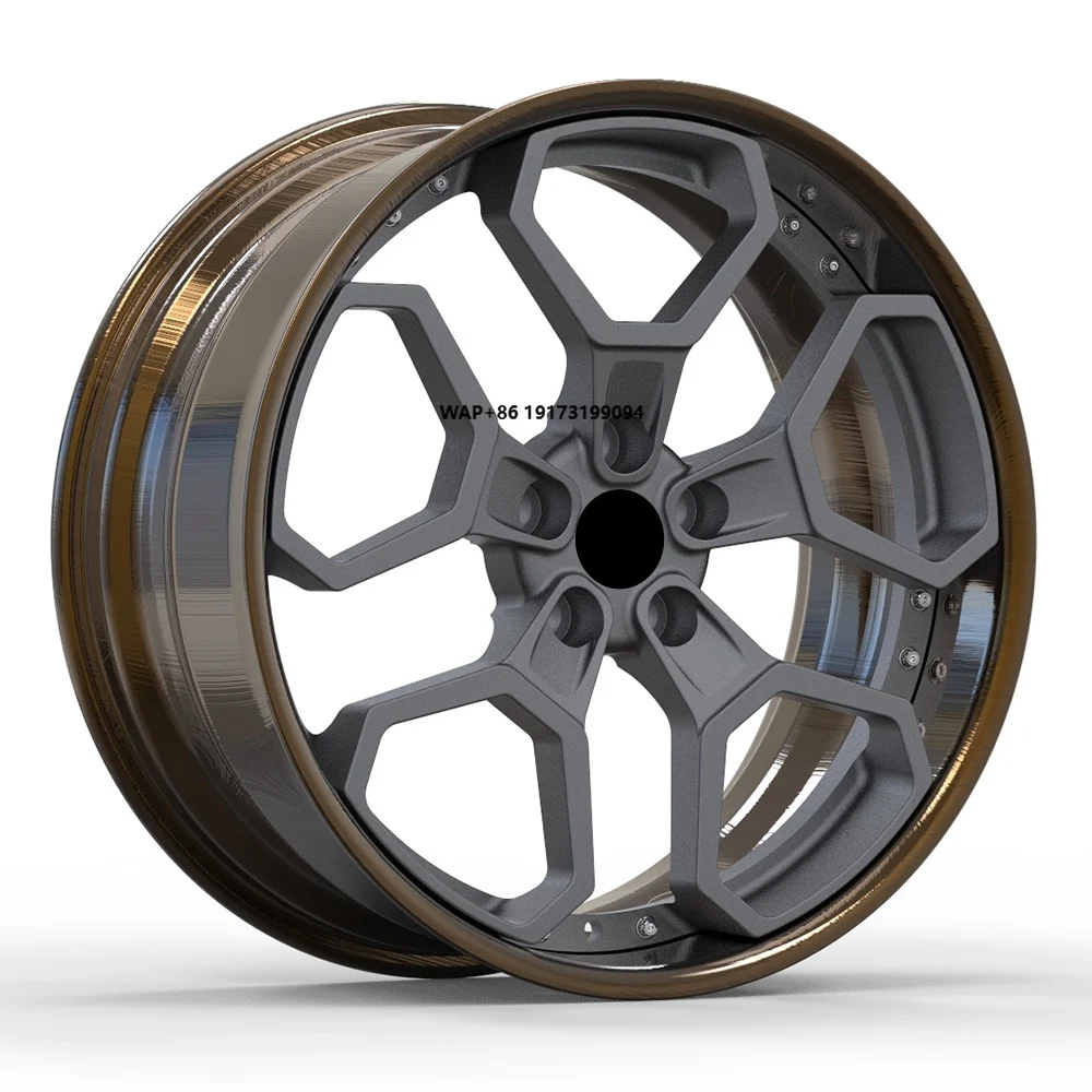 

2-piece Good Quality Passenger Car Wheel 20 21 Inch Mono Block Chrome Alloy Wheel 5x120 for Range Rover