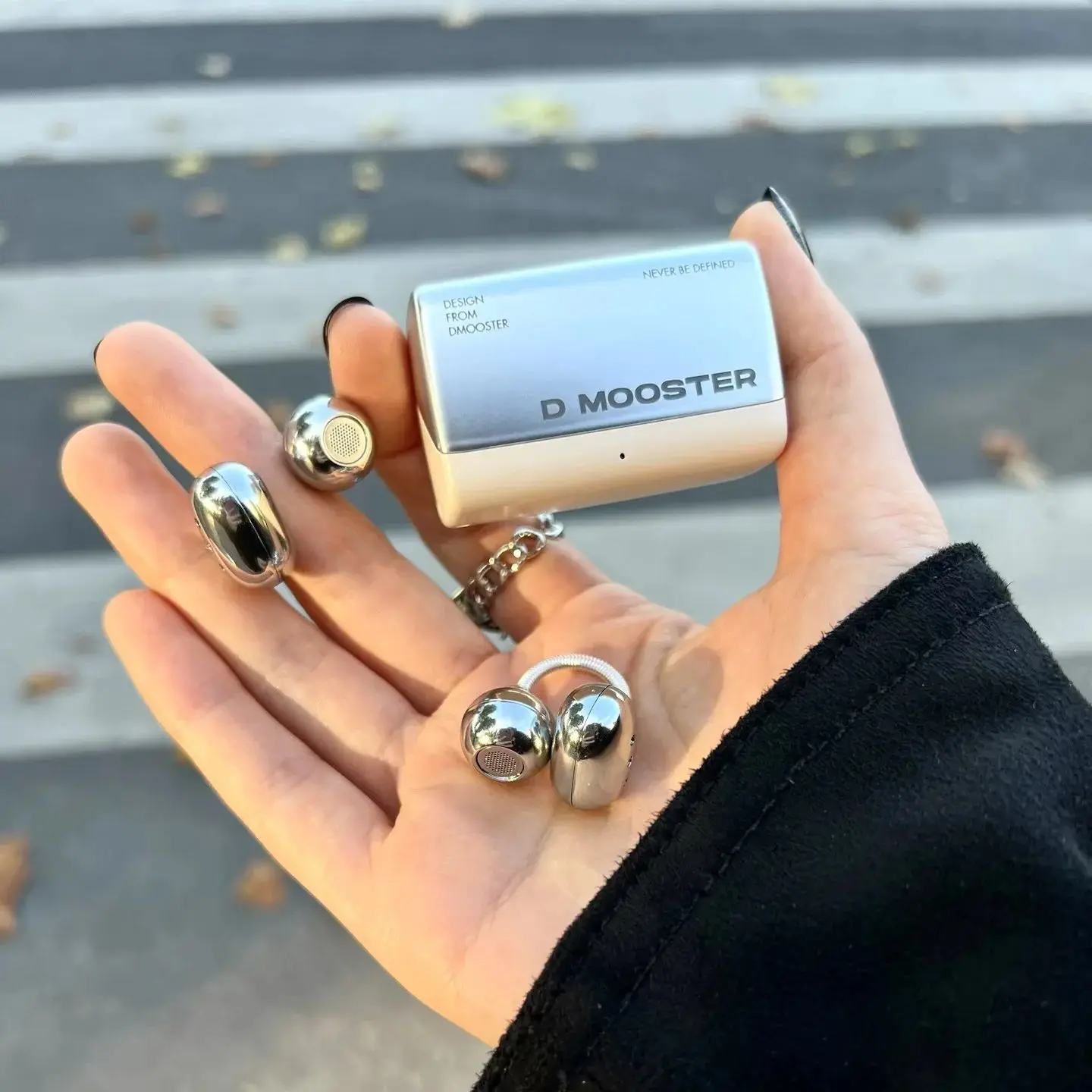 D95 Ear Clip Wireless Earphones Bluetooth 6.0 Open Earbuds earrings,AI Translation ,ENC Sports Hearphones