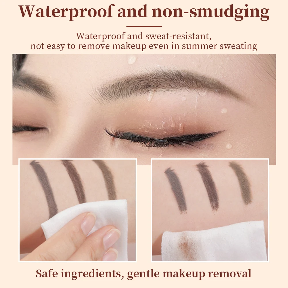 Augenbraue Färbung Creme Wasserdicht und Schweiß Keine Verblassen Natürliche Drei-dimensional Färbung Creme Multifunktionale Make-Up-Tool