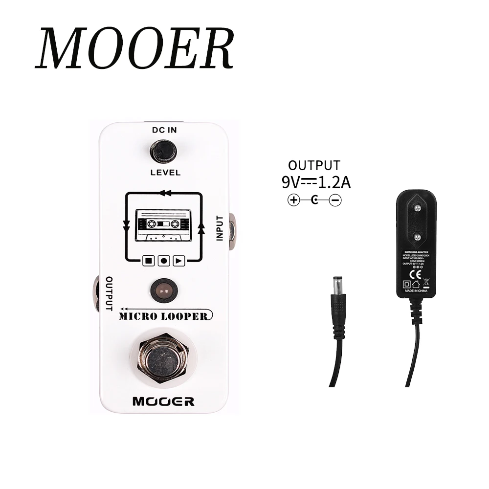 MOOER гитарная педаль эффектов Looper Records/Drummers/Audiofile/Noise Killer (жесткий/мягкий)/зеленый миль/ABY MKII эффекты овердрайва
