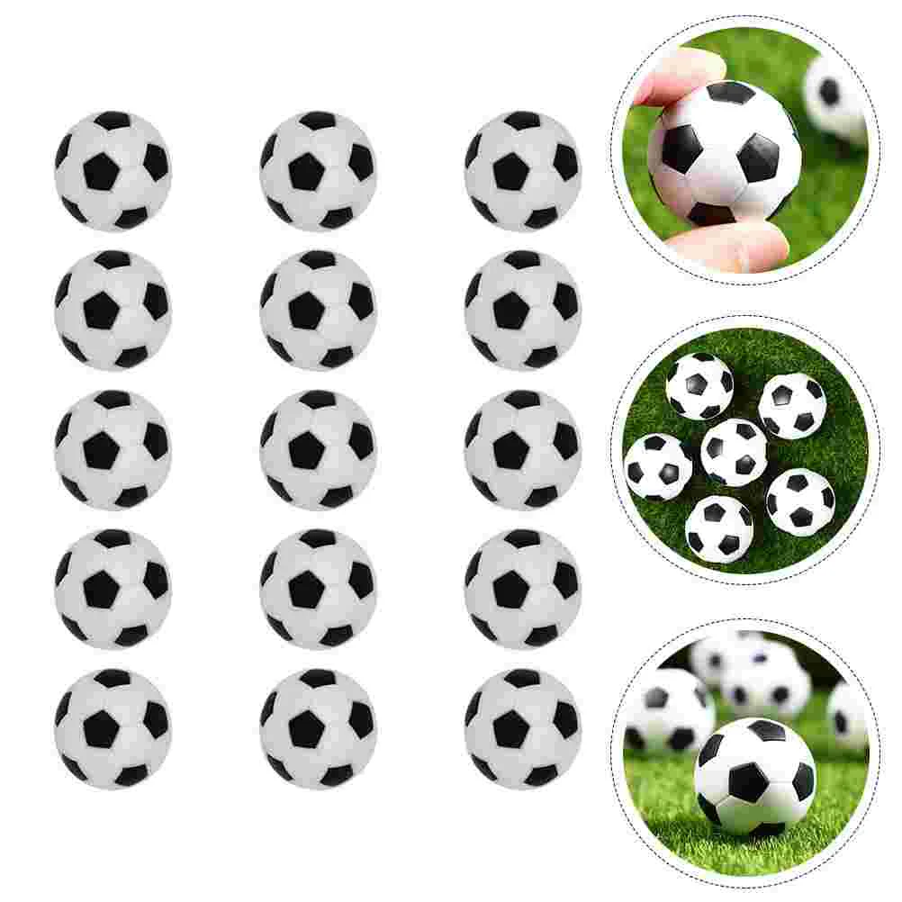 

15 Pcs Table Soccer Games Foosball Replacement Balls Football Machine Plastic Tabletop Desk Accessories Supplies Substitute