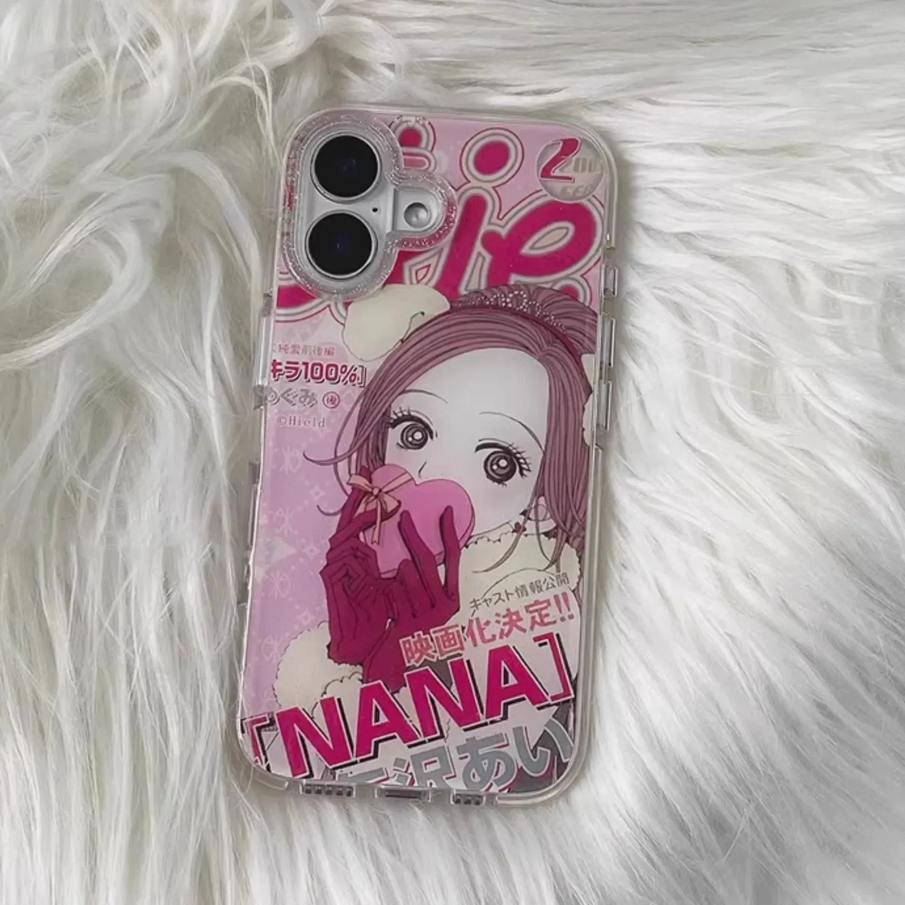 Japan Anime Sweet Girl Love Shining Phone Case For Samsung Galaxy A07 A17 A36 A26 A56 A55 A14 A06 A05 A13 A53 A33 A23 4G 5G - náhled 2