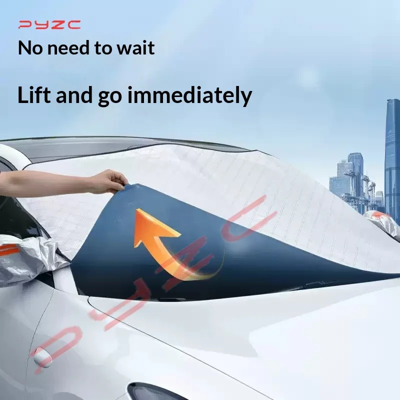 For Hyundai Santa Fe MX5 2024~2025Car Anti-Snow Windshield Proof Protective Cotton Sunshade Anti Ice Frost