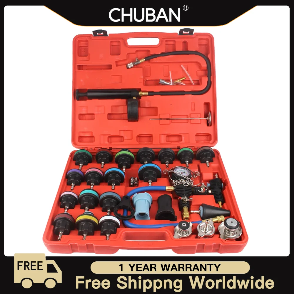 

Car Water Tank Pressure Gauge - Radiator Pressure Tester, Vacuum Type Cooling System Test, Water Tank Leak Detection Tool