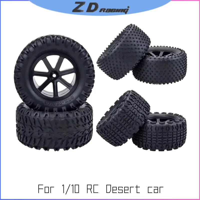 

ZD Racing 4 шт. шины для пустыни 110 мм/112 мм — шестигранные колеса 12 мм для 1/10 RC Off-Road (резиновый комплект обновления)