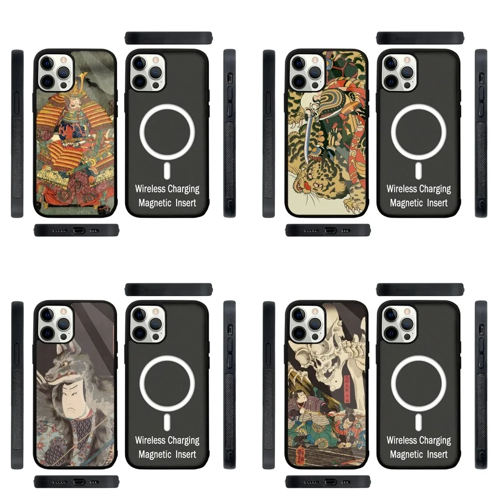 

utagawa kuniyoshi Phone Case Strong Magnetic For IPhone 16,15,14,13,Pro,Max,Plus,11,12,Mini For Magsafe Wireless Charging