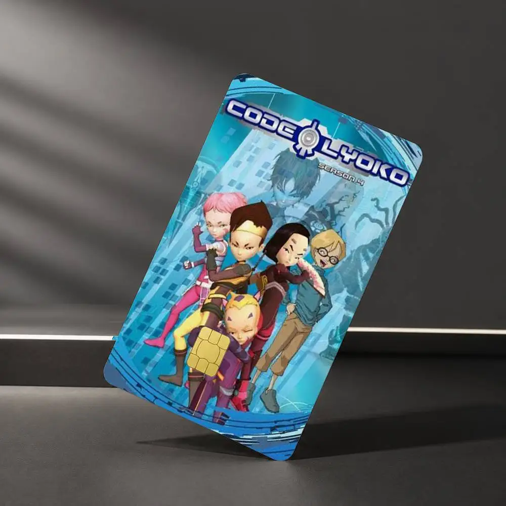 C-Code Lyoko Sticker Film Tape Skin for Credit Card Debit Card Waterproof Stickers