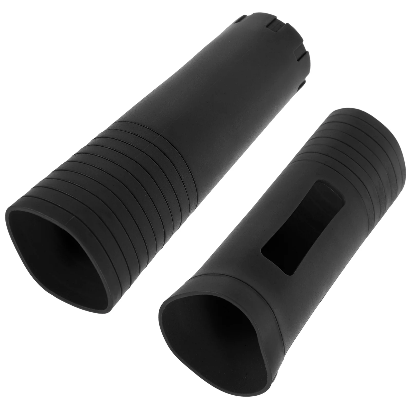 

2 Pcs System -slip Microphone Cover Silicone Handle Earphone Handheld Sleeve Headphones