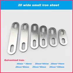 Two Hole Straight Connected Iron Sheet Corner Code Accessories, Straight Code Iron Plate Fixing Parts