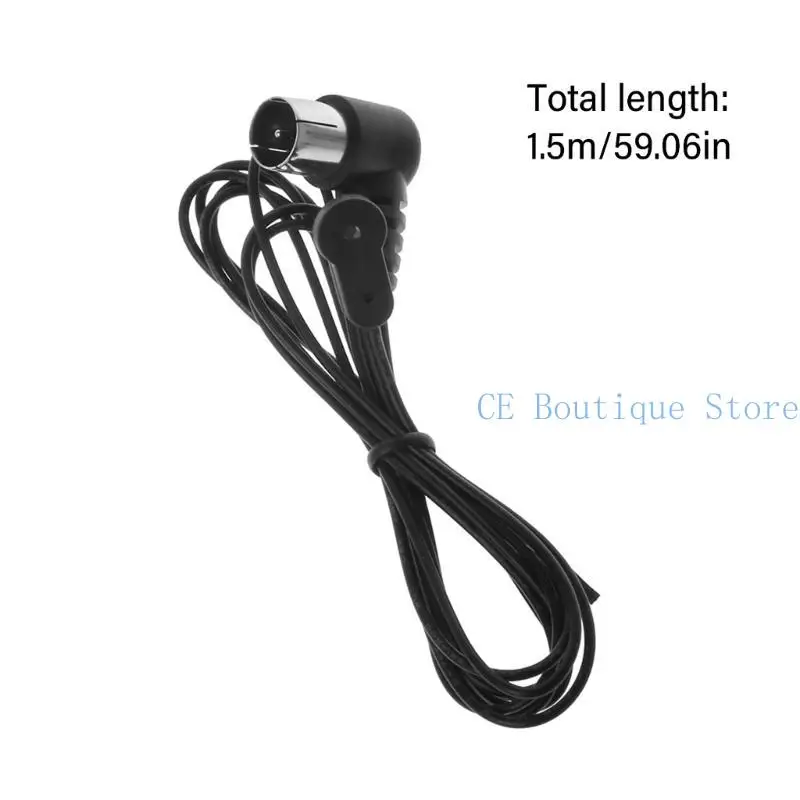 652F FM Radio Antena F Adapter 75OHM Kawat kabel konektor jantan unbal untuk Sherwood untuk Oenon