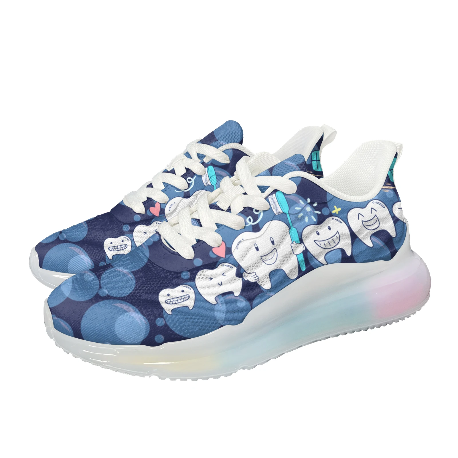 

INSTANTARTS Tooth Toothbrush Cute Cartoon Character Outdoors Boarding Shoe Casual Sports Shoe Cure Nursing Shoe Zapatos De Mujer