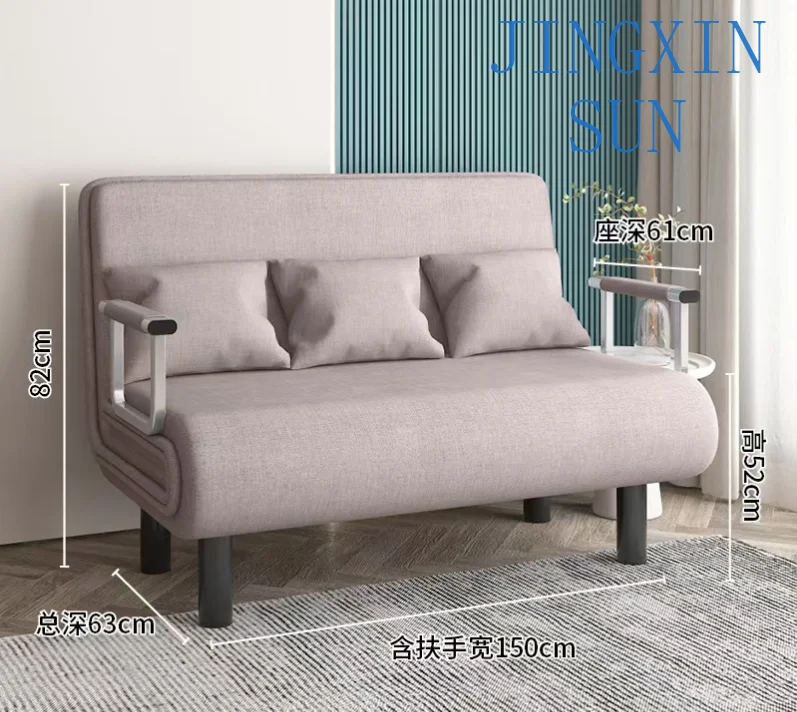 Hot-selling modern style single and double folding metal bed space-saving adjustable bedroom furniture with expandable functions