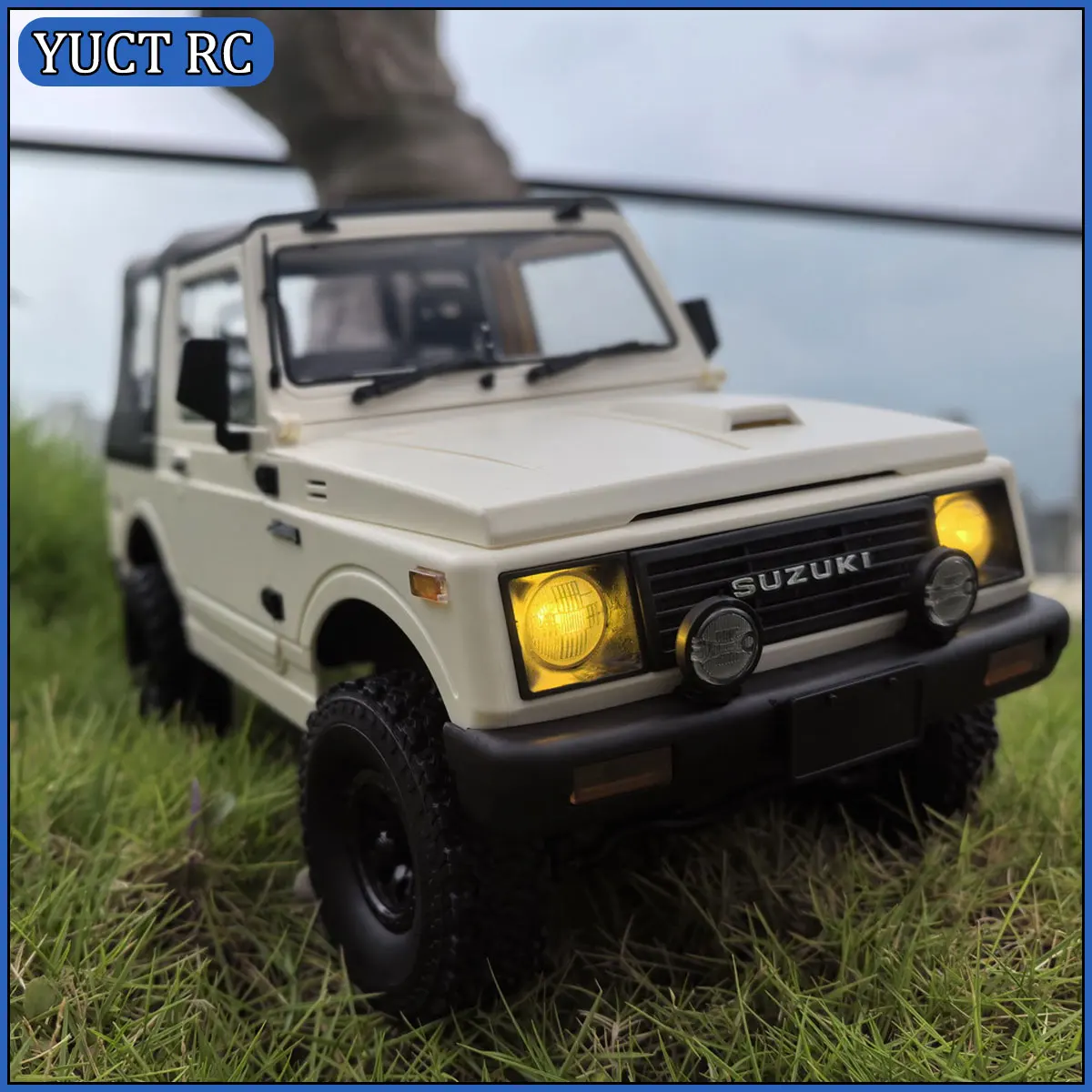 WPL C74-1 1/10 coche RC Convertible Suzuki Jimny JA11 vehículo todoterreno de escalada remota 4WD modelo 370 motor modificado juguete para niños