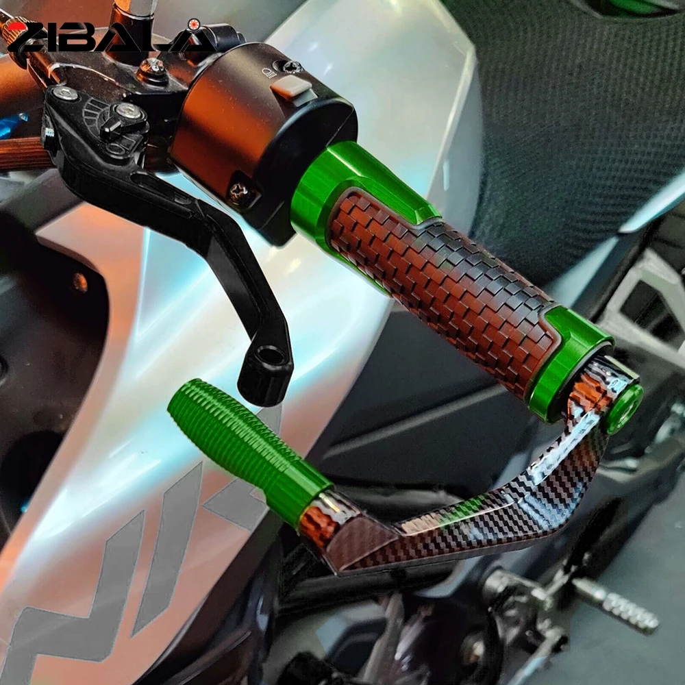 for Kawasaki NINJA H2 Sx H2-Sx Se Zx1000 ZX 1000 2018-2023 Handlebar Grips Guards Brake Clutch Levers Handle Bar Protector Guard