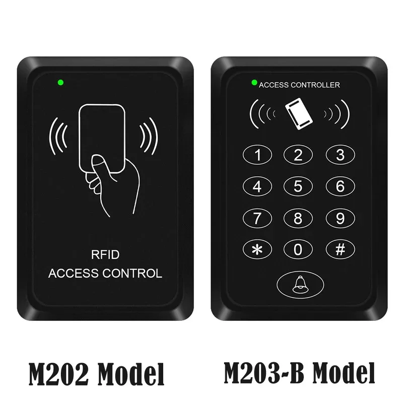 125 kHz RFID-Zugangskontrolltastatur, elektrisches Türschloss, Digicode-Öffner, EM-Kartenleser, Torschloss-System, Tastatureingang, 1500 Benutzer