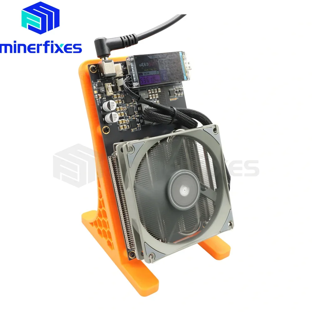 Bitcoins Miner NerdQaxe++ ASIC Miner 4.8TH/s 75W Home Bitcoin Open Source Miner BTC Miners Crypto Miners Bitcoin Mining Machine