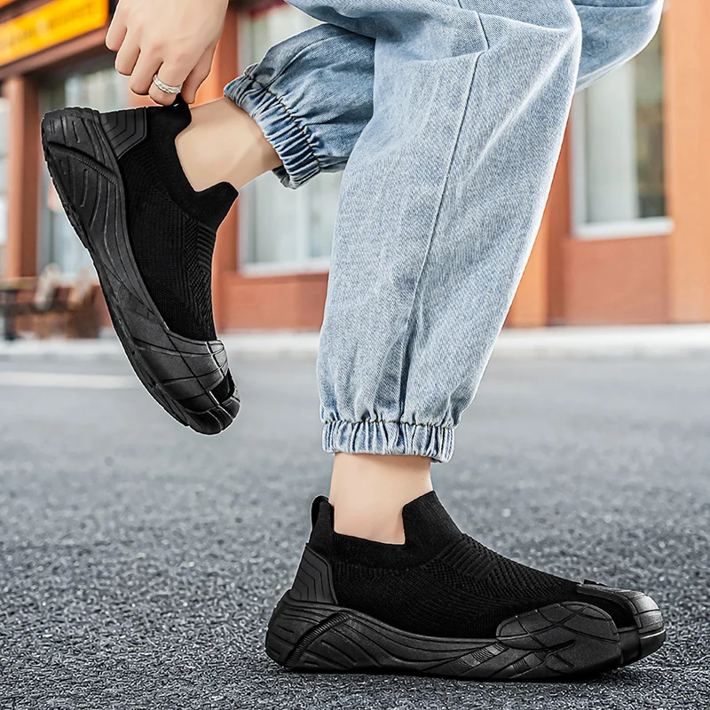 Barefoot Shoe Wide Footed Thick Soled Shoes for Both Men and Women 2025 New Spring Mesh Sports Shoes for Casual Tennis Female